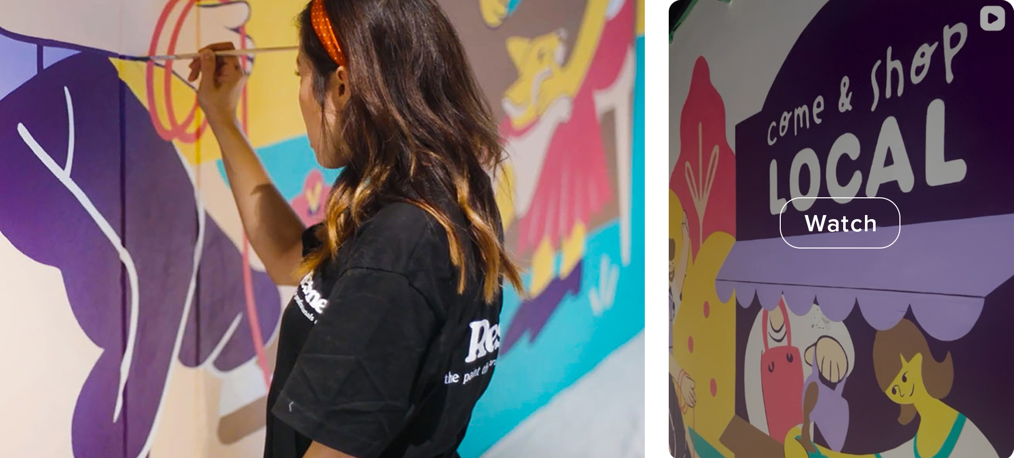 A local artist takes residency combining community with creativity in the Inner West Sydney.