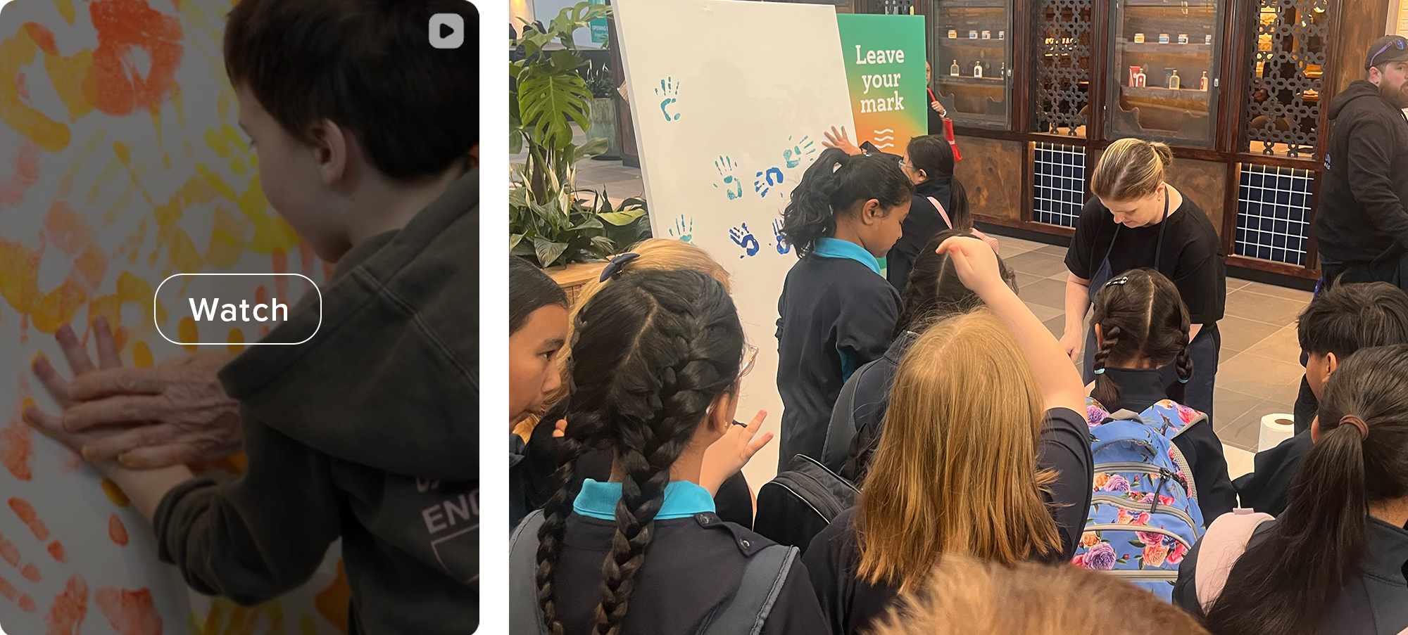 A local Melbourne community in action, collaborating together to create meaningful art.